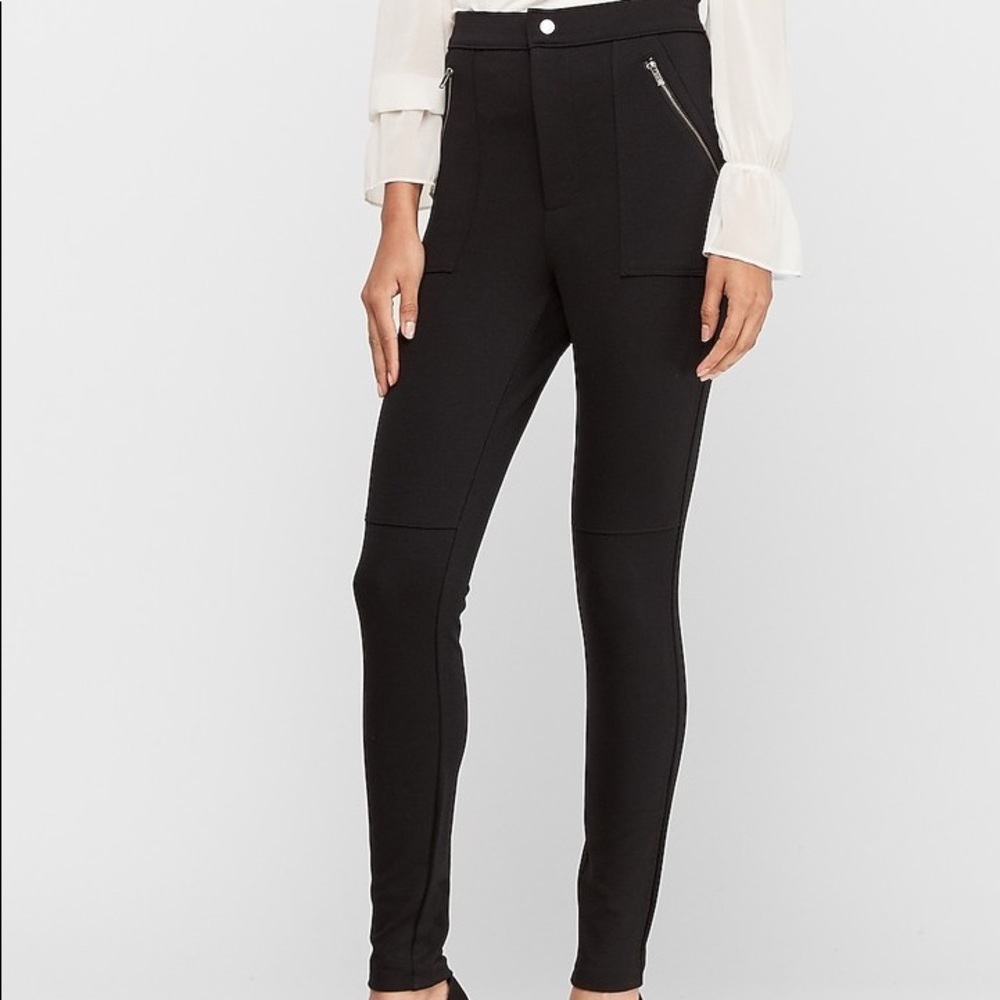 NWT Express High Rise ponte pant